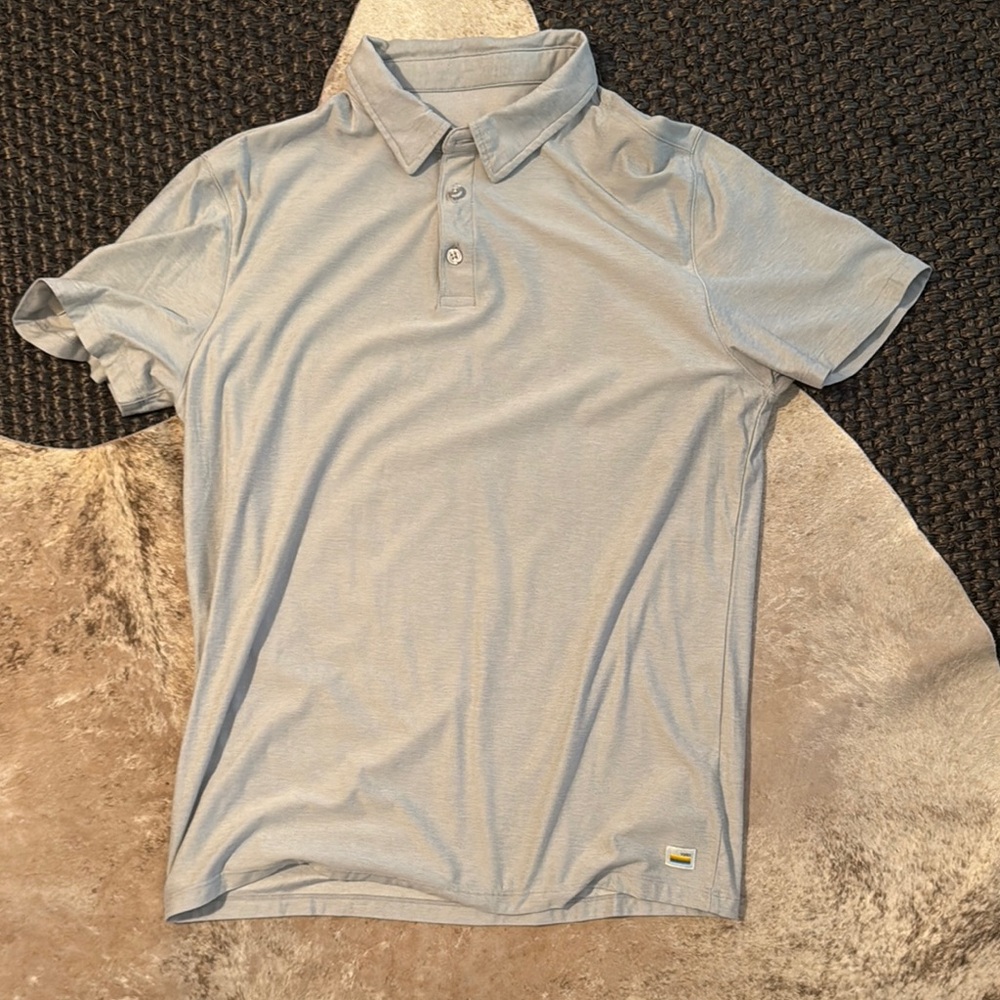 Vuori Strato Tech Polo Platinum Heather